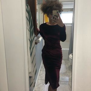 gorgeous velvet dress